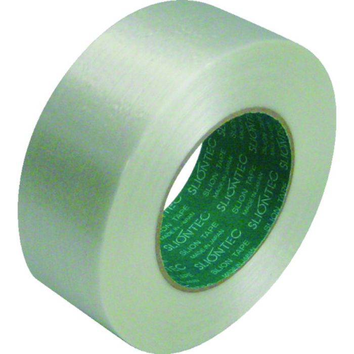 SLIONTEC 仮止め・結束テープ フィラメンテープ ホワイト 19mm×50m 厚さ0.19mm(Tcode:1953974)