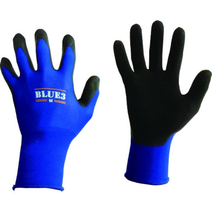 富士手袋 ブルースリー天然ゴム手袋18G(Tcode:1151095)