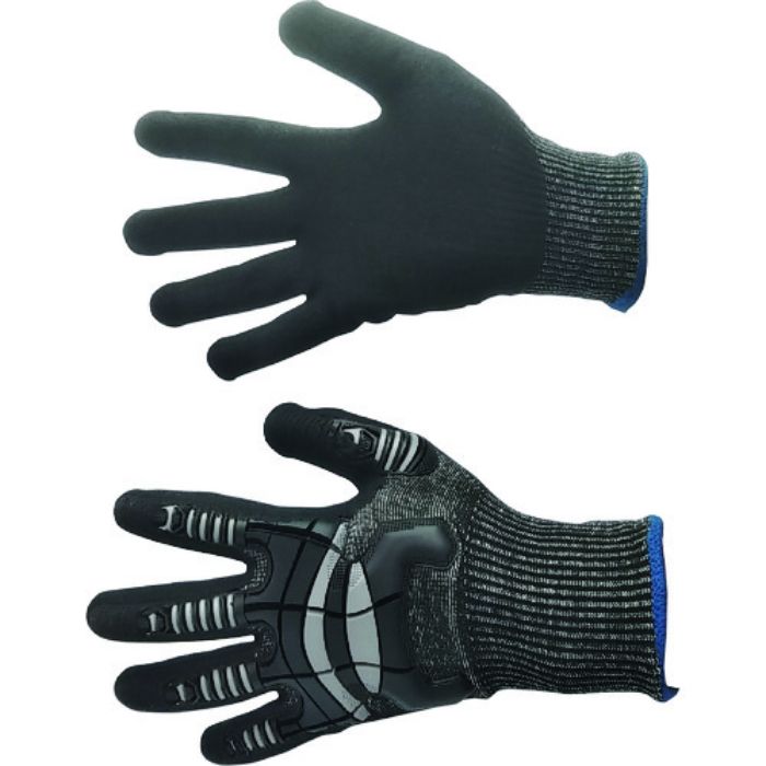 富士手袋 ナックルアーマーC4 黒 M(Tcode:1949985)