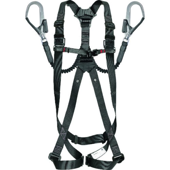 タジマ ハーネスGS 蛇腹 ダブルL2セット 黒 Sサイズ(Tcode:1664772)