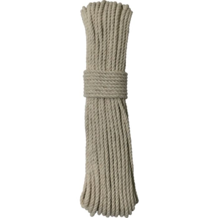 ユタカメイク ロープ 綿ロープ3ツ打 3φ×20m(Tcode:3674355)