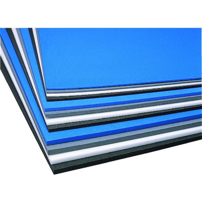 イノアック 発泡ポリエチレンシート 灰 5×1000×1000(Tcode:2192322)