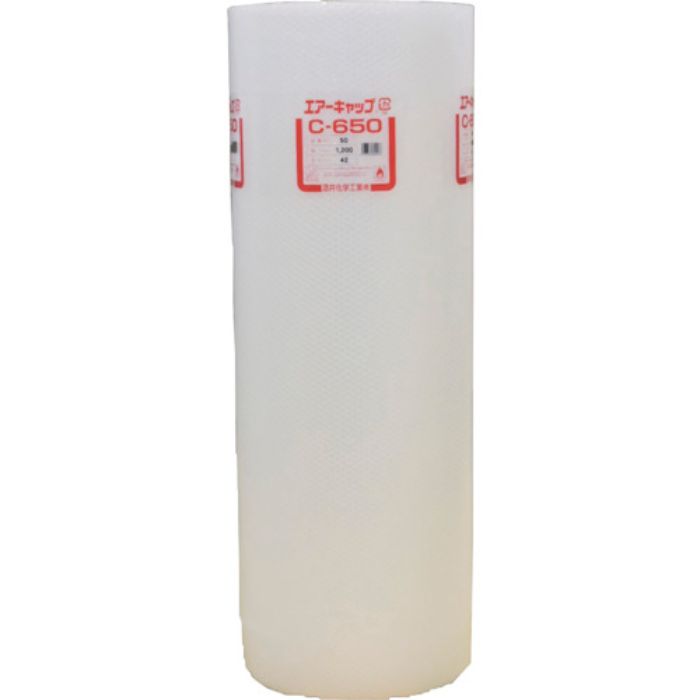 ミナ 気泡緩衝材 エアーキャップ ロール品(MP403S統合品番) ♯C650 4mm×1200mm×42m(Tcode:3422618)
