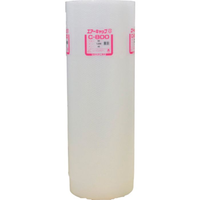 ミナ 気泡緩衝材 エアーキャップ ロール品(MP401S統合品番) ♯C800 4mm×1200mm×42m(Tcode:3422616)