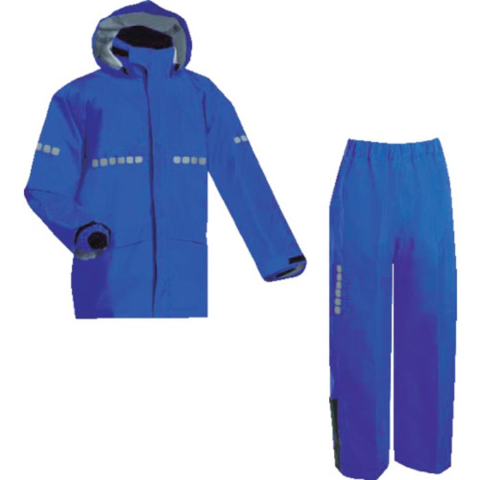 前垣 AP1000ワーキングレインスーツ ロイヤルブルー 4Lサイズ(Tcode:1147556)