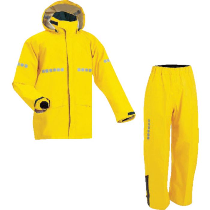 前垣 AP1000ワーキングレインスーツ イエロー 4Lサイズ(Tcode:1147575)