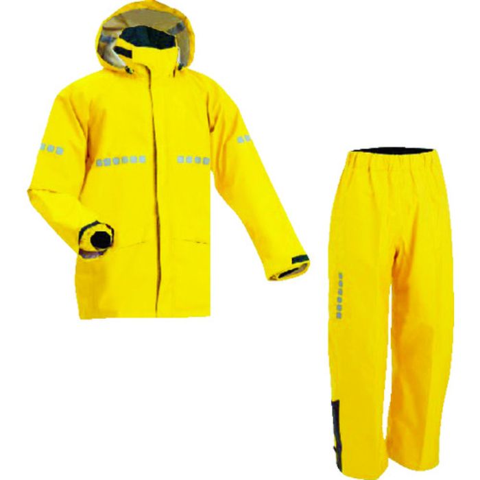 前垣 AP1000ワーキングレインスーツ イエロー Lサイズ(Tcode:1147572)