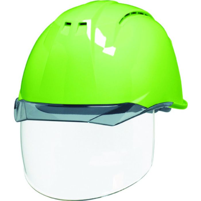 DIC 透明バイザーヘルメット(シールド面付) AP11EVO-CSW KP フレッシュグリーン/スモーク(Tcode:1200450)