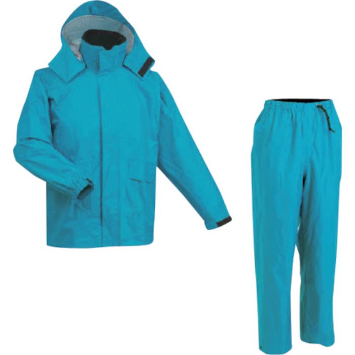 前垣 AP600透湿レインスーツ エメラルド Lサイズ(Tcode:1147651)