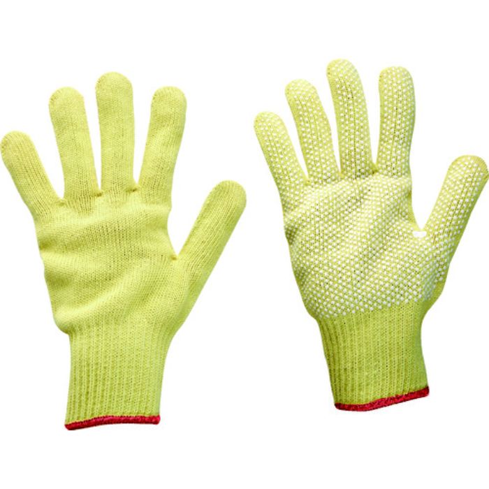 TRUSCO アラミド手袋 10ゲージ すべり止めタイプ Sサイズ(Tcode:2071923)