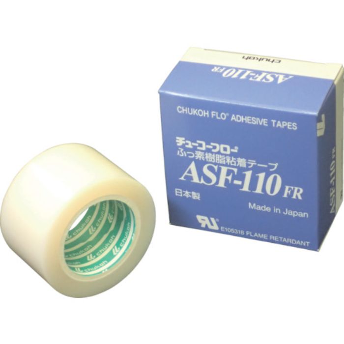 チューコーフロー フッ素樹脂フィルム粘着テープ ASFー110FR 0.18t×38w×10m(Tcode:4494741)