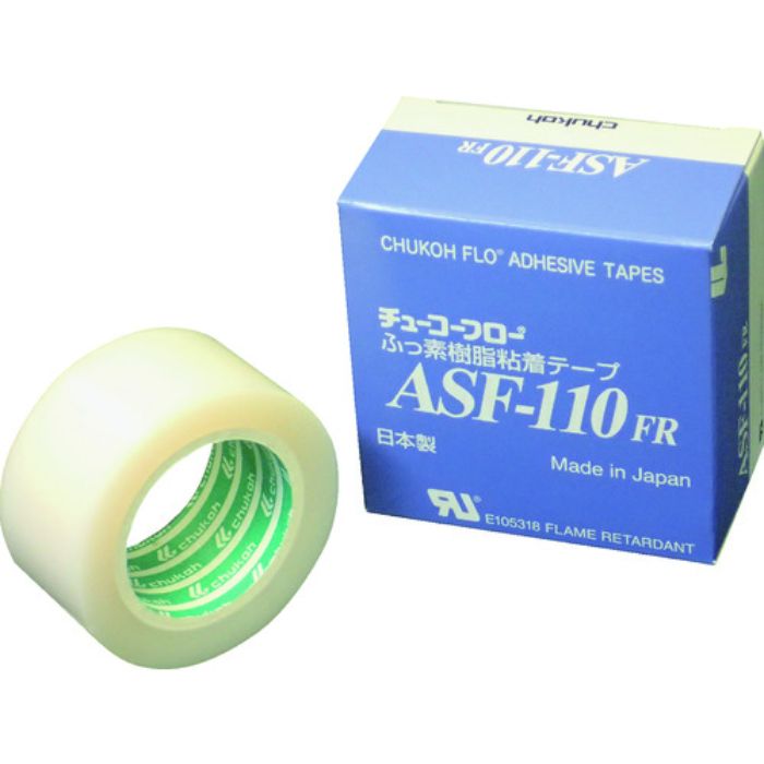 チューコーフロー フッ素樹脂フィルム粘着テープ ASFー110FR 0.23t×30w×5m(Tcode:2072495)