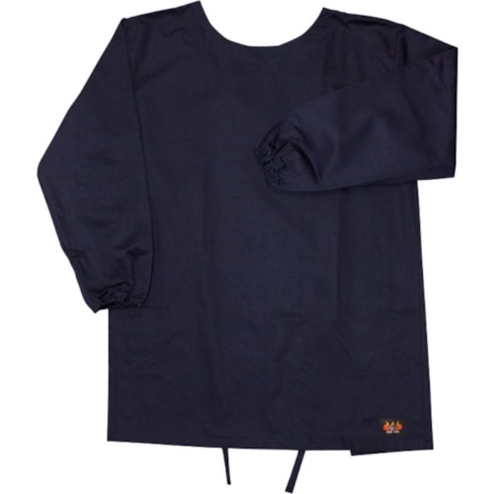 日光物産 Armatex防炎エプロン割烹着型 ネイビー F(Tcode:2504820)
