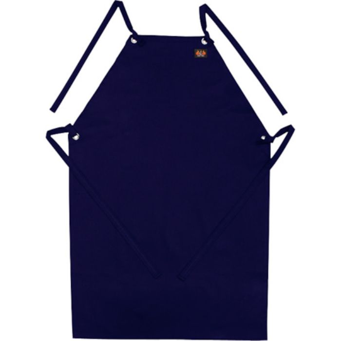 日光物産 Armatex防炎胸付前掛け ネイビー F(Tcode:2504806)