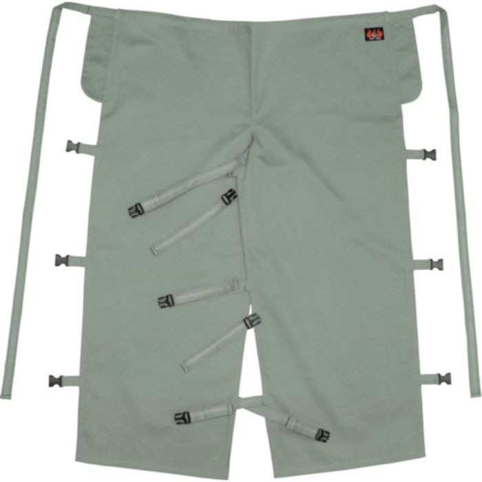 日光物産 Armatex防炎前掛け(ローハイド型) アースグリーン(Tcode:3644842)