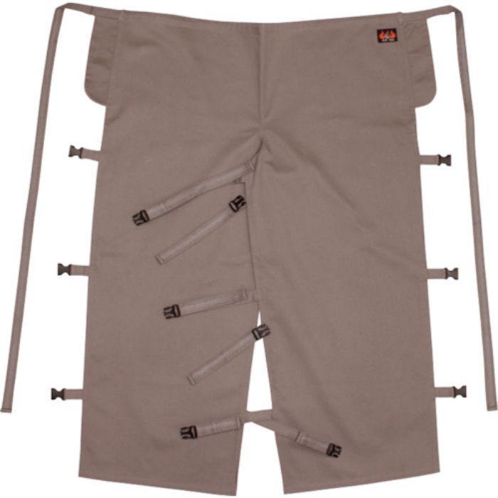 日光物産 Armatex防炎前掛け(ローハイド型) グレー(Tcode:2504818)