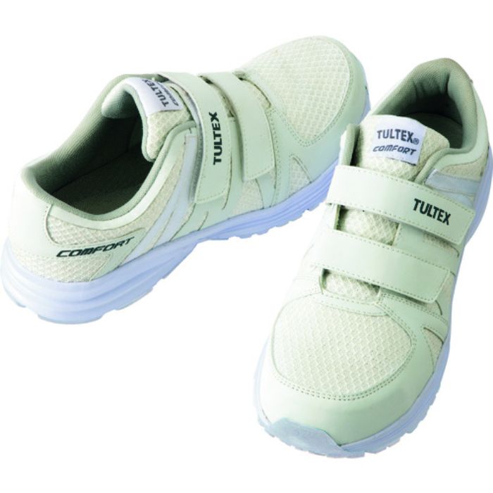 アイトス 軽量セーフティシューズ(マジックテープタイプ)ホワイト 28.0cm(Tcode:1748507)