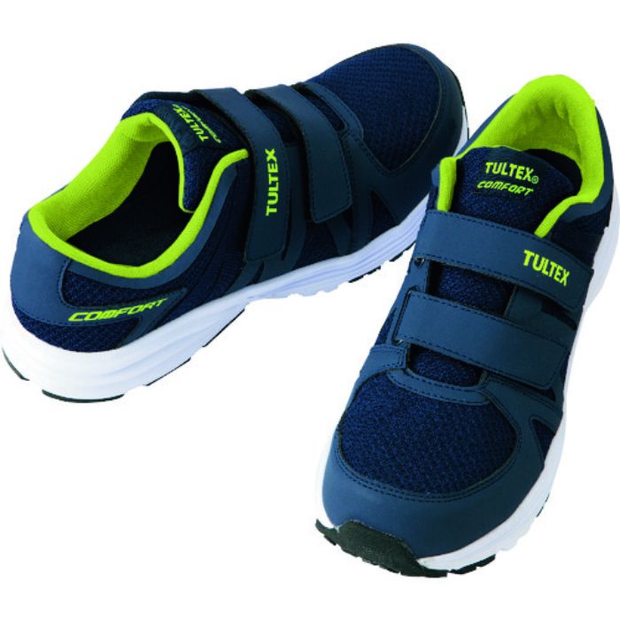 アイトス 軽量セーフティシューズ(マジックテープタイプ)ネイビー 23.5cm(Tcode:1748503)