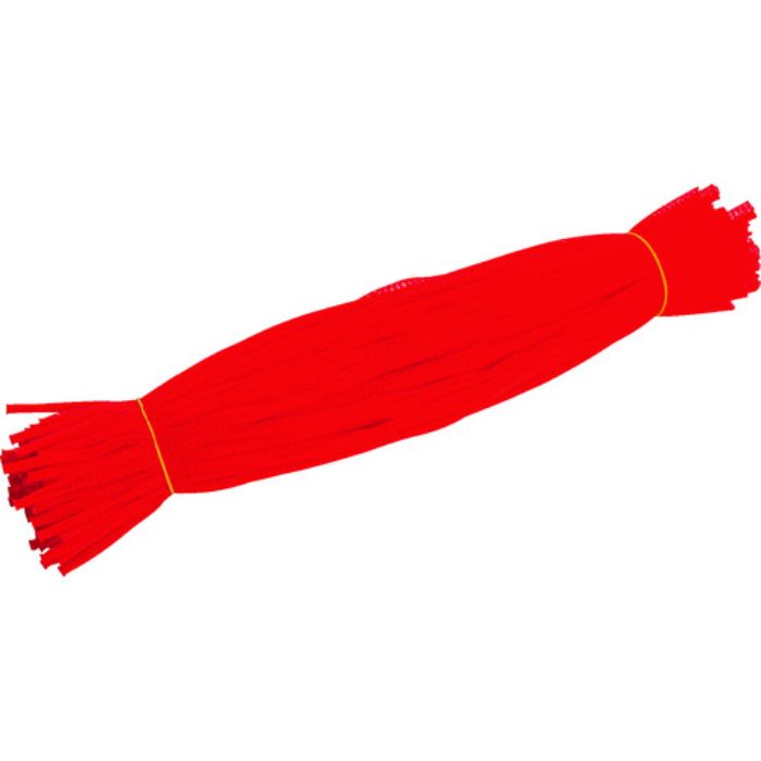 TRUSCO みかんネット 長さ45cm 赤 100本入(Tcode:1148327)
