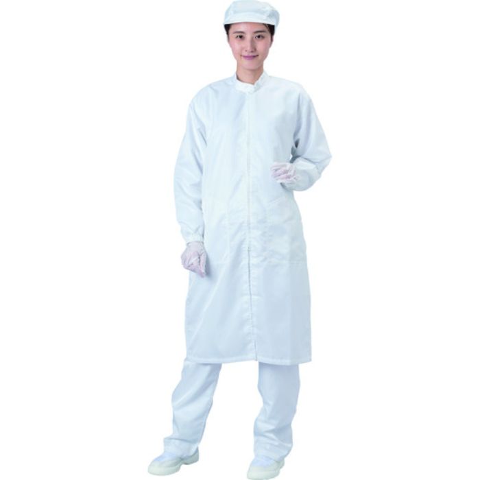 ブラストン コート(スタンドカラー・ファスナー)-白-LL(Tcode:8106181)