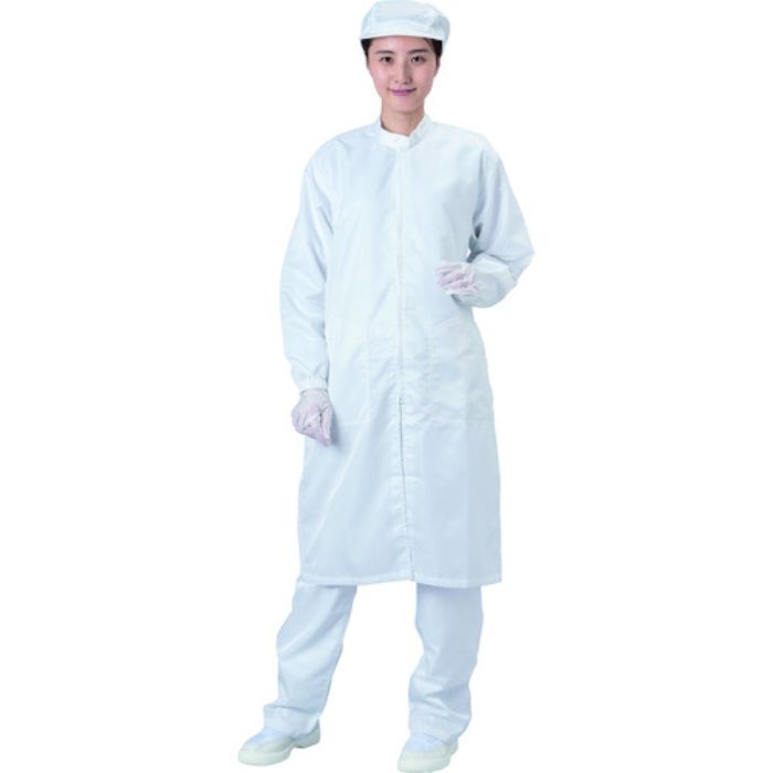 ブラストン コート(スタンドカラー・ファスナー)-白-S(Tcode:8106197)