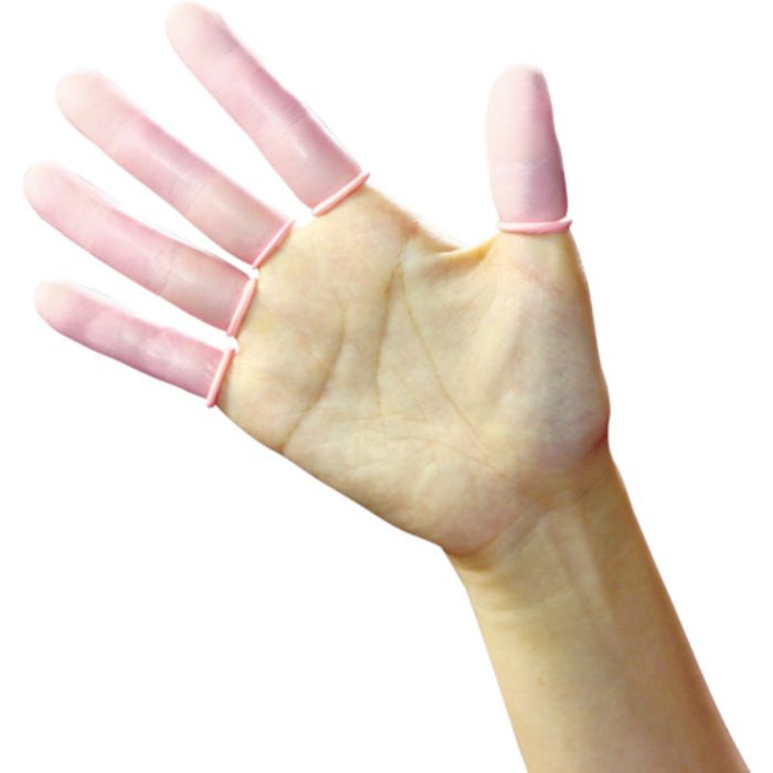 ブラストン 制電指サック(ピンク) LL (500個入)(Tcode:3519414)