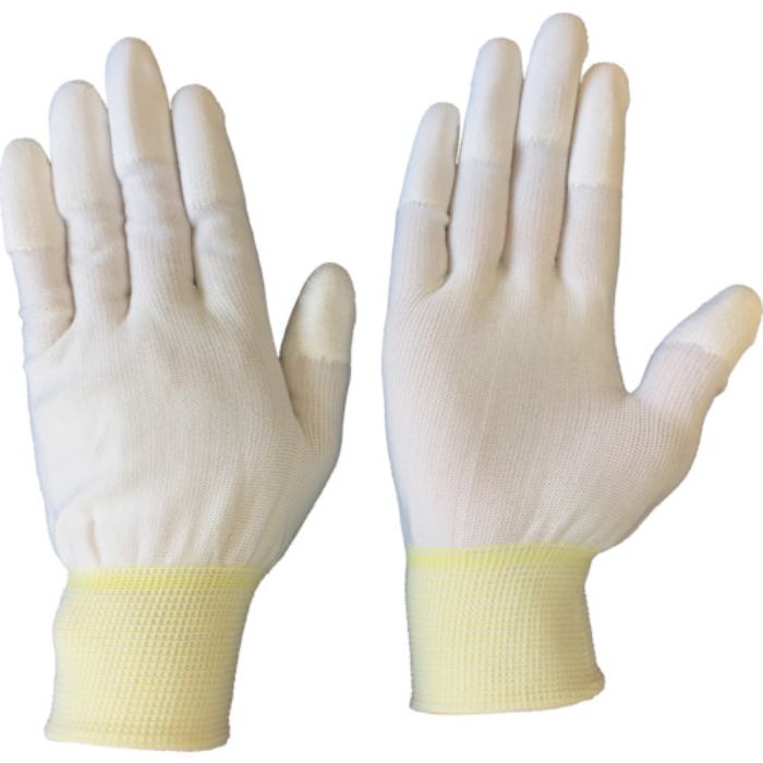 ブラストン すべり止め手袋 PU指先コートポリエステルニット手袋LL (10双入)(Tcode:4719018)