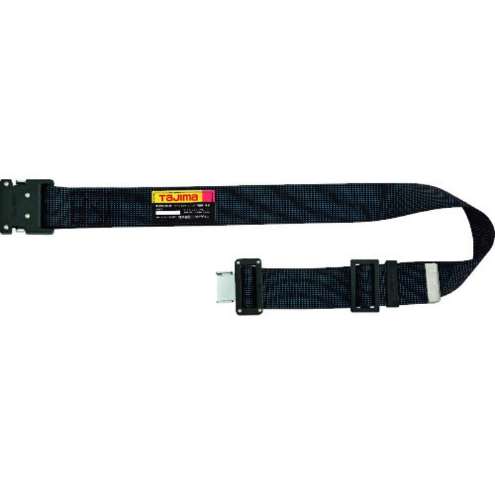 タジマ 胴ベルト アルミワンタッチ黒バックルドット柄 ドット青 Mサイズ(Tcode:1680082)