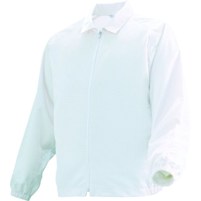 ミドリ安全 ブルゾン クリーンウェア ホワイト LL(Tcode:8259006)