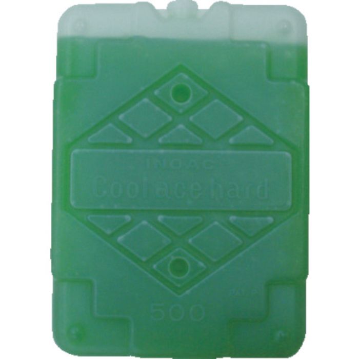 イノアック 保冷剤 容器500g -11℃ 緑 25×140×195mm(Tcode:3759971)