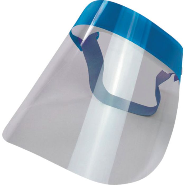 西敬 大人用フェイスシールド青(Tcode:2500562)
