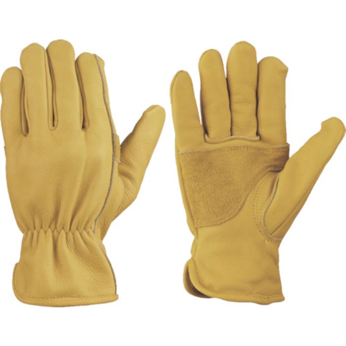 シモン キャンプ・作業用 牛本革当付手袋 CG-990 Lサイズ(Tcode:2504050)