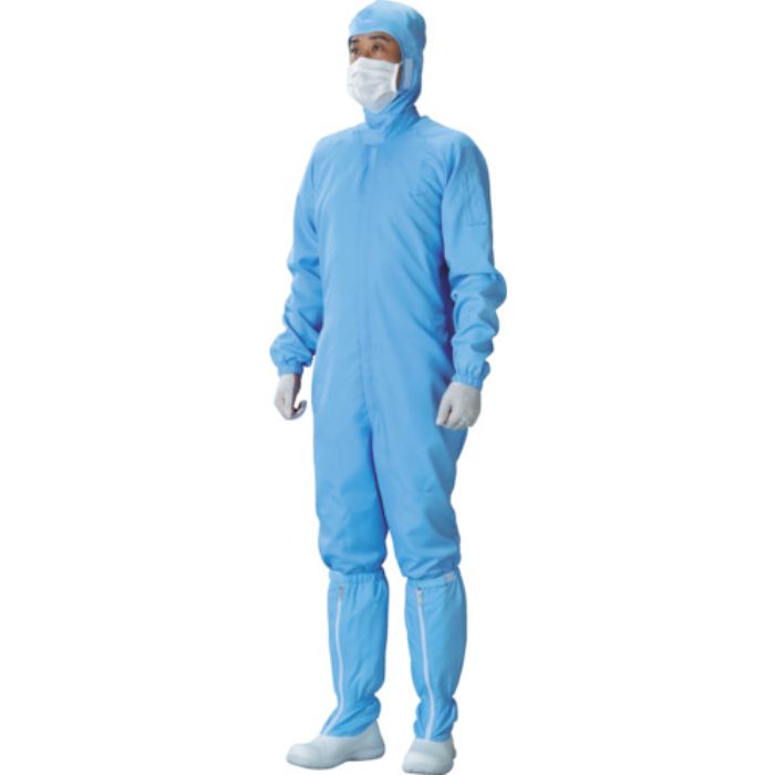 ADCLEAN クリーンスーツ ブルー S(Tcode:4012968)