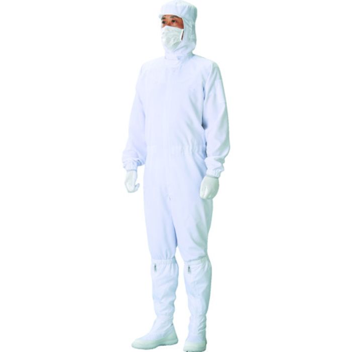 ADCLEAN クリーンスーツ ホワイト S(Tcode:4012984)