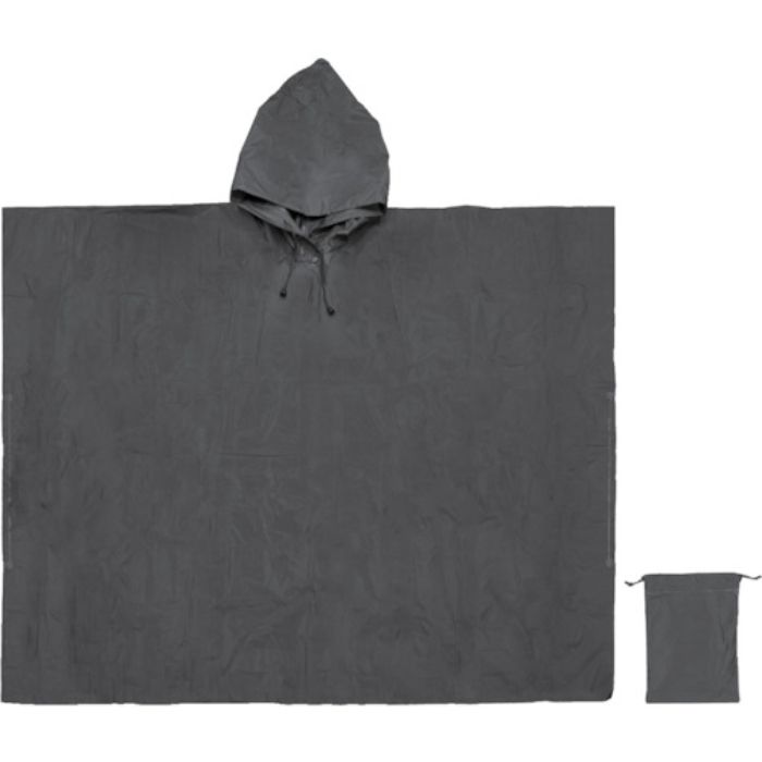 サンコー 非常用ポンチョ ブラック(Tcode:4285880)