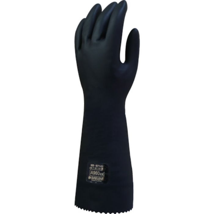DAILOVE 耐酸・耐アルカリ化学防護手袋 ダイローブA960EX(S)(Tcode:5575968)