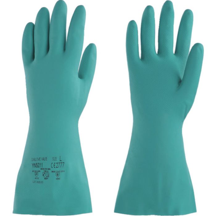 DAILOVE 化学防護手袋 ダイローブバリュー YN5011 Sサイズ(Tcode:2396362)