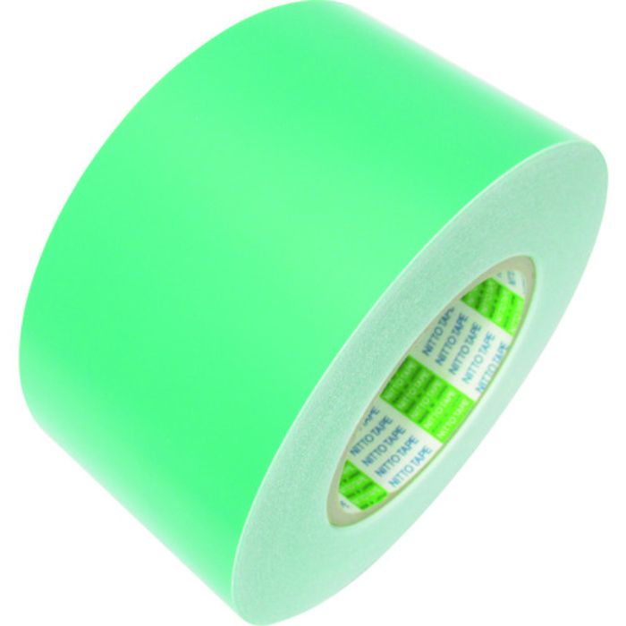 日東エルマテ ラインテープE‐A(BC) 0.16mm×100mm×50m 緑(Tcode:2083479)