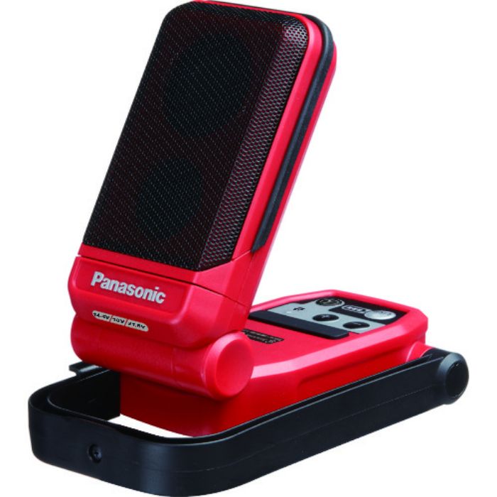 Panasonic 工事用 充電ワイヤレススピーカー USB端子付き 赤(Tcode:1615523)
