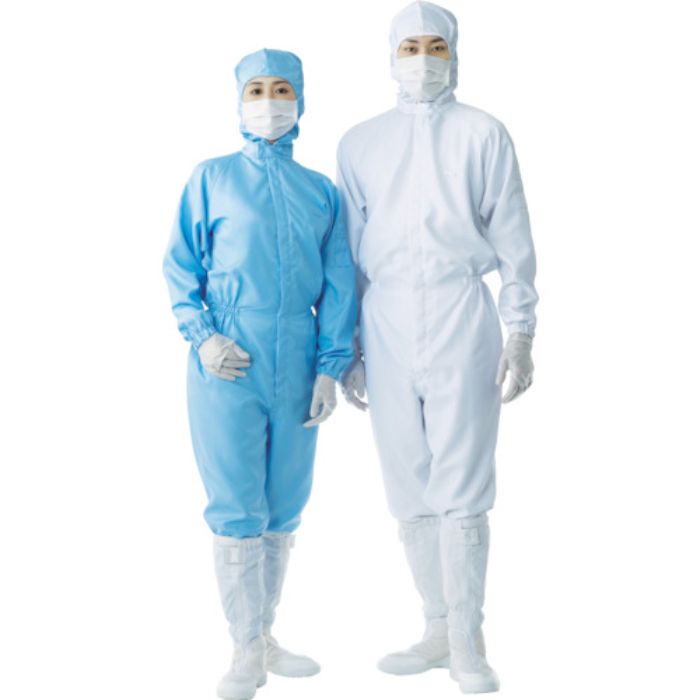 TriApex フード一体クリーンスーツ FH197C ホワイト 3L(Tcode:4837916)