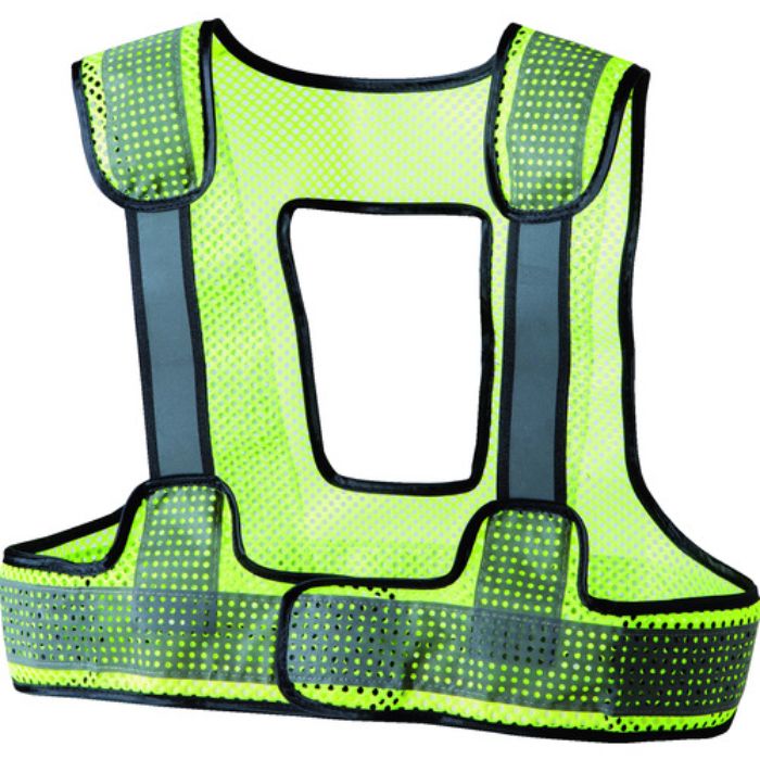 スリーライク フルハーネス対応ベンチレーション反射ベストSPIDER300/蛍光イエローXガラスビーズ(Tcode:2066575)