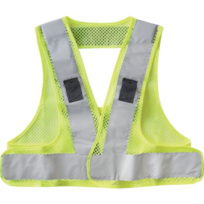 リンクサス F-H-Vフルハーネスベスト蛍光イエロー×シルバー(Tcode:2321372)