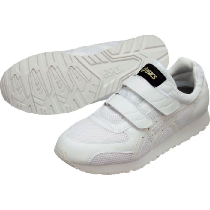 ASICS 静電気帯電防止靴 ウィンジョブ351 ホワイト×ホワイト 27.0cm(Tcode:5151848)