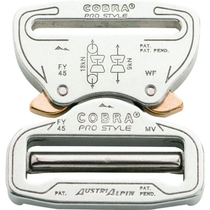 ALPIN COBRAプロスタイル バックル 45MM シルバー VF(Tcode:2445170)