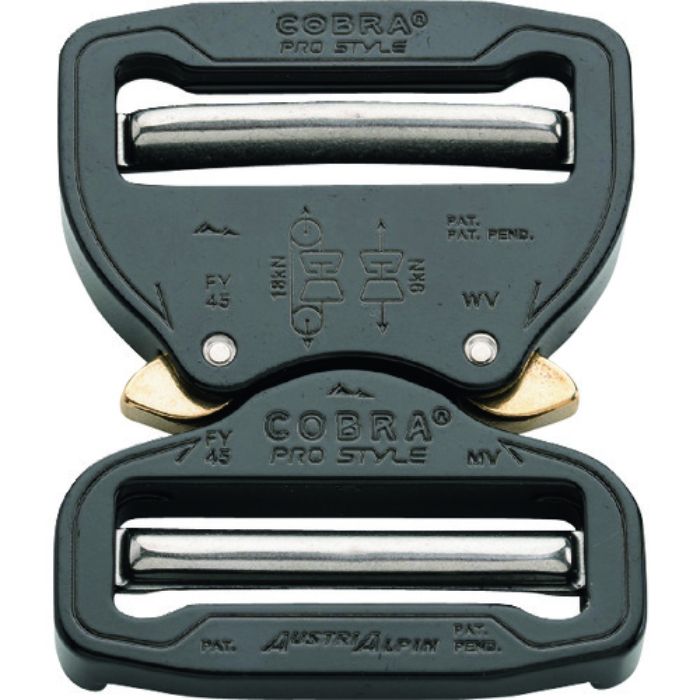 ALPIN COBRAプロスタイル バックル 45MM ブラック VV(Tcode:2460168)