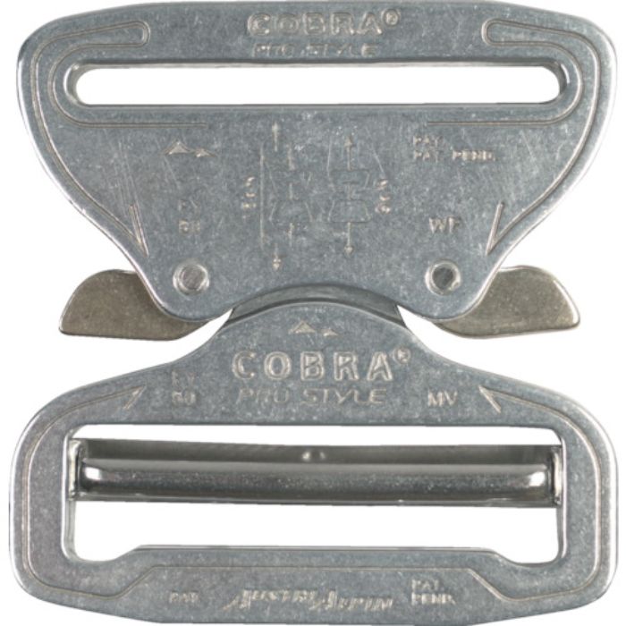 ALPIN COBRAプロスタイル バックル 50MM XLトリガー シルバー VF(Tcode:2509521)