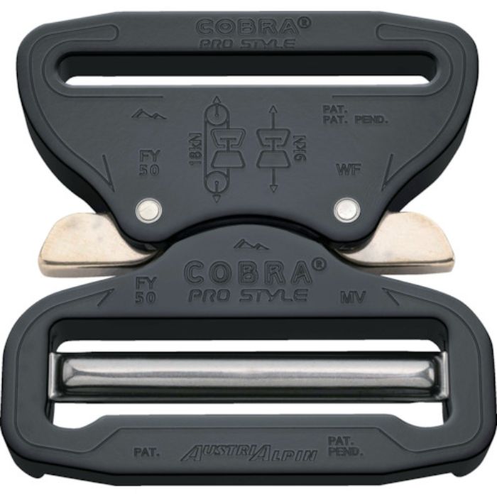 ALPIN COBRAプロスタイル バックル 50MM XLトリガー ブラック VF(Tcode:2509524)