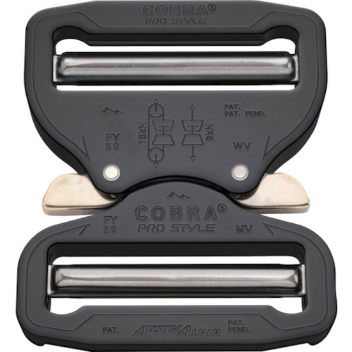 ALPIN COBRAプロスタイル バックル 50MM XLトリガー ブラック VV(Tcode:2064095)