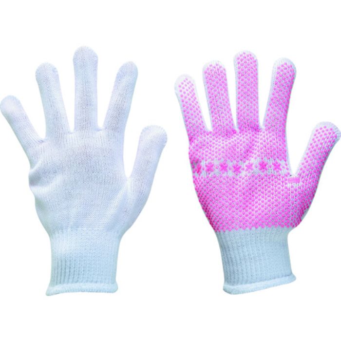 TRUSCO RoHS2対応塩ビ使用 軽作業用すべり止め手袋 10双組 Mサイズ(Tcode:2071959)