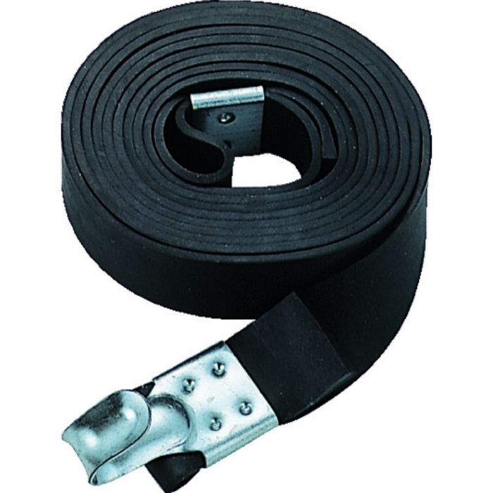 TRUSCO ゴムロープ金具付 幅20mmX長さ1.0m 1Pk(袋)=10本入(Tcode:2072084)